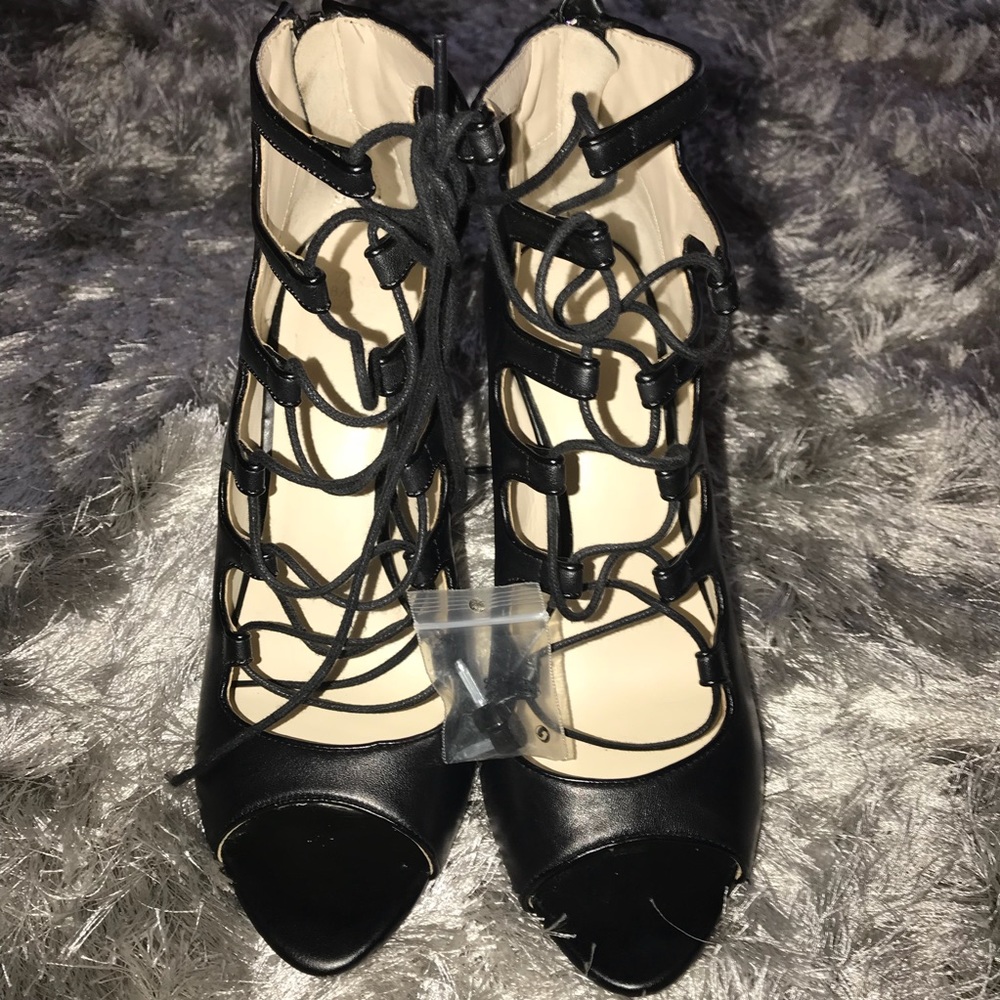 Zara Open Toe Heels